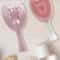 Mini Angel Detangling Hairbrush Anti Static Massage Comb For Women 2