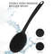 Bath Soft Back Brush With Long Handle Exfoliating Silicone Shower Scrub Brush 0