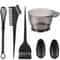 Hair Coloring Kit With Mixing Bowl Brushes Clips And Gloves For Salon Or Home Use 0