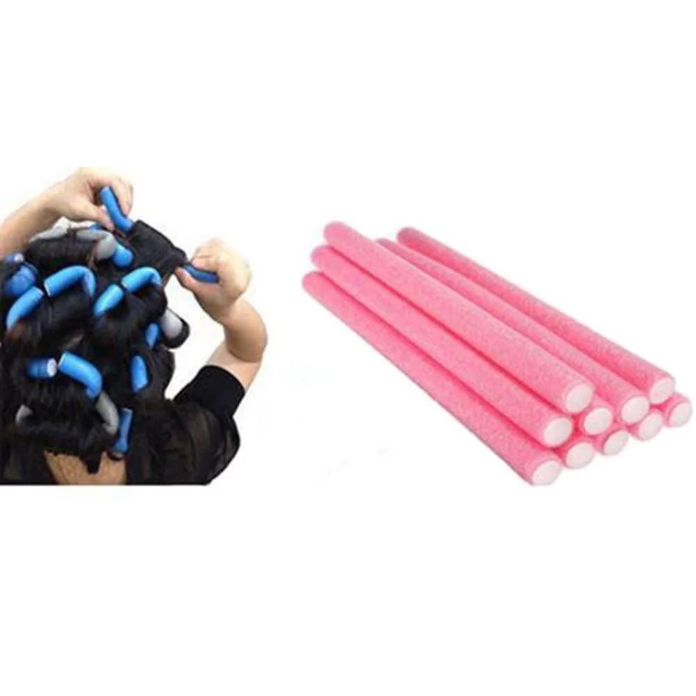 Universal Perm Curling Bar Sponge Hair Curling Sticks For Heatless Curls Set Of 10 8