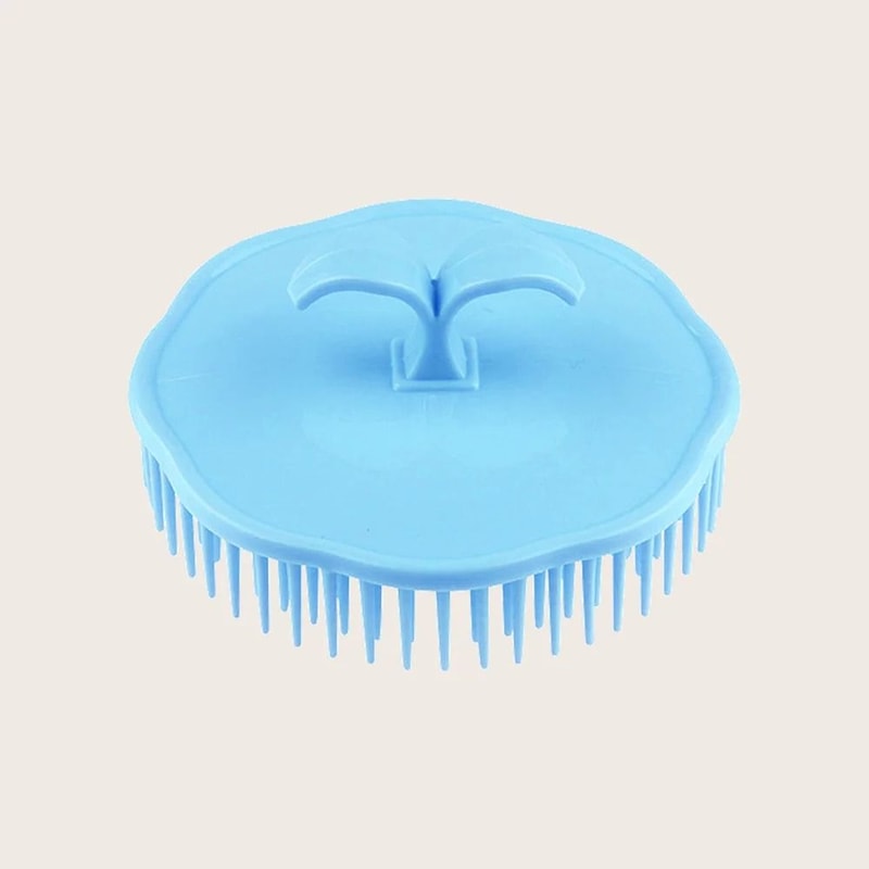 Handheld Silicone Scalp Massage Comb Shampoo Brush For Hair Washing And Root Cleaning 8