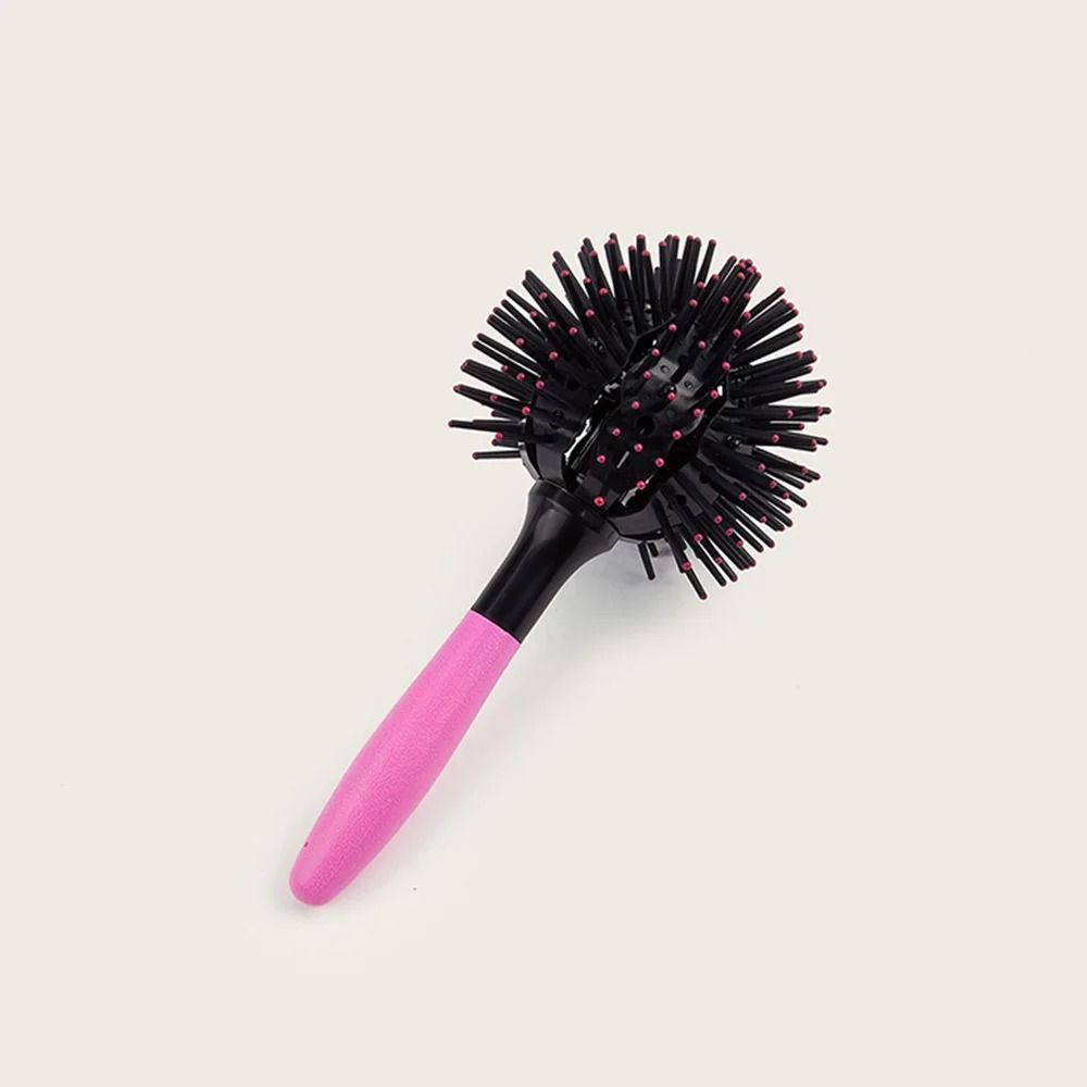 3D Round Hair Brush Detangling Ball Hairbrush For Styling And Blow Drying 1