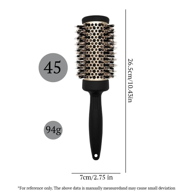 Professional High Temperature Resistant Ceramic Round Hair Brush Set 8