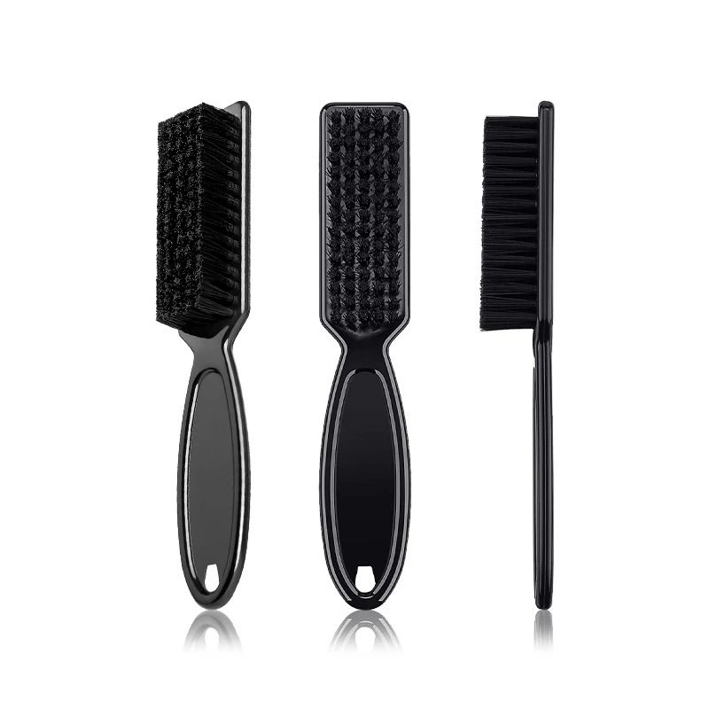 Black Small Beard Styling Brush Professional Shave Beard Brush 0