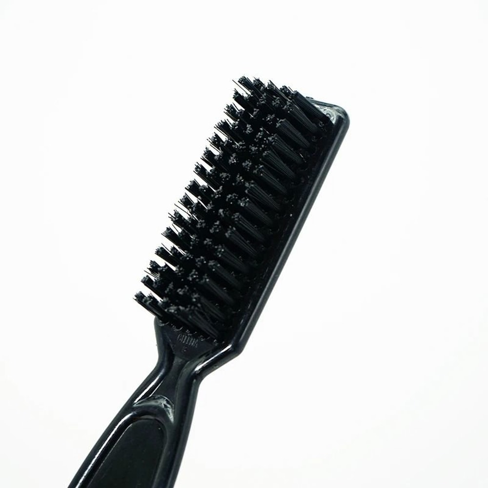 Black Small Beard Styling Brush Professional Shave Beard Brush 3