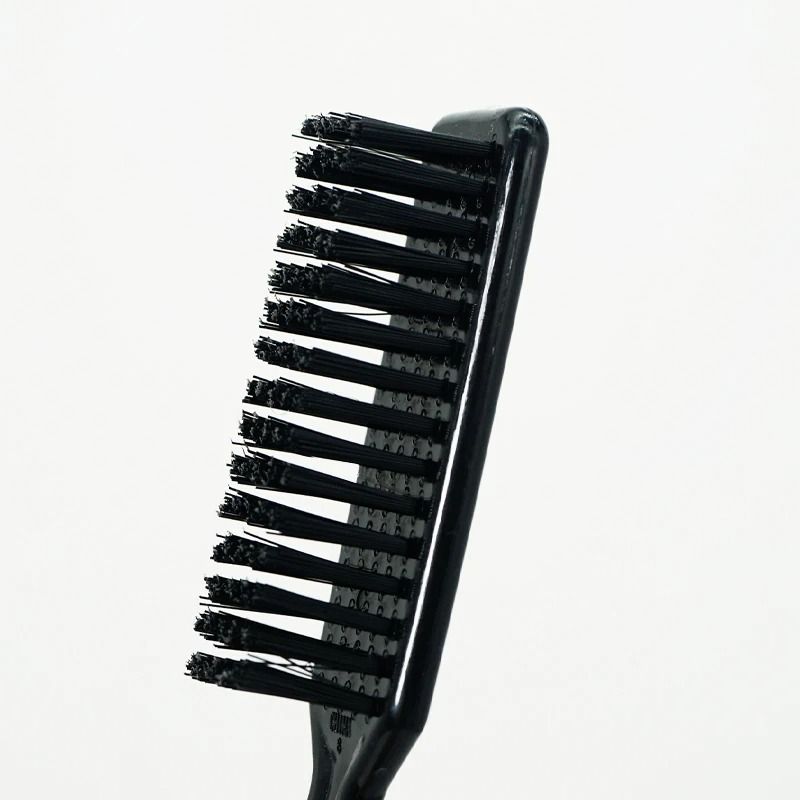 Black Small Beard Styling Brush Professional Shave Beard Brush 4