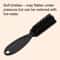 Black Small Beard Styling Brush Professional Shave Beard Brush 5