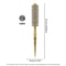 Natural Wood Handle Round Barrel Hair Comb Anti Static Brush For Styling And Blow Drying 6