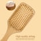 Natural Bamboo Air Cushion Hair Brush Wooden Massage Comb For Smoothing And Detangling 5