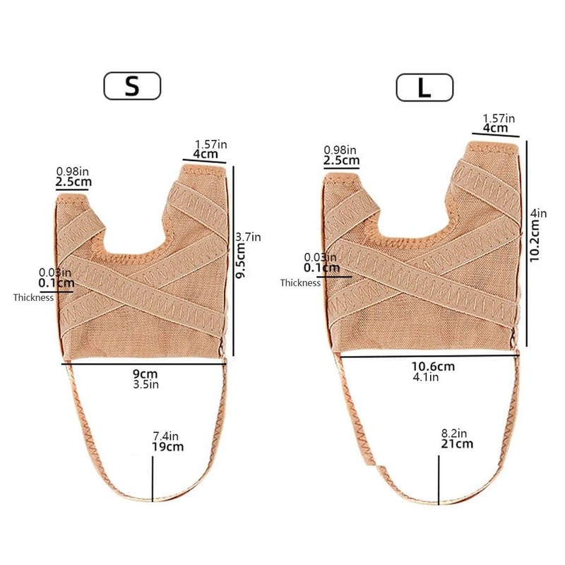 Fabric Corrector Breathable Adjustable Spacer Separator Toe Corrector 3