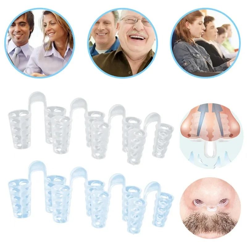 Relieve Snoring Nose Clip Breathing Aid Anti Snore Device 3