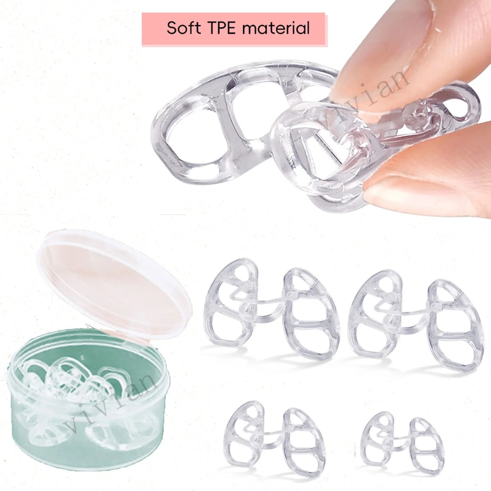 Anti Snore Nasal Dilator Stop Snoring TPE Nose Clip Easy Breath Sleeping Aid 0