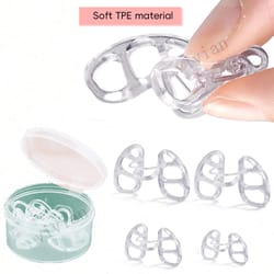 anti snore nasal dilator stop snoring tpe nose clip easy breath sleeping aid