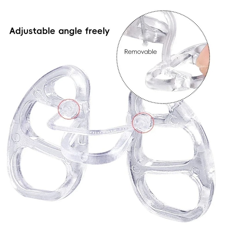 Anti Snore Nasal Dilator Stop Snoring TPE Nose Clip Easy Breath Sleeping Aid 2