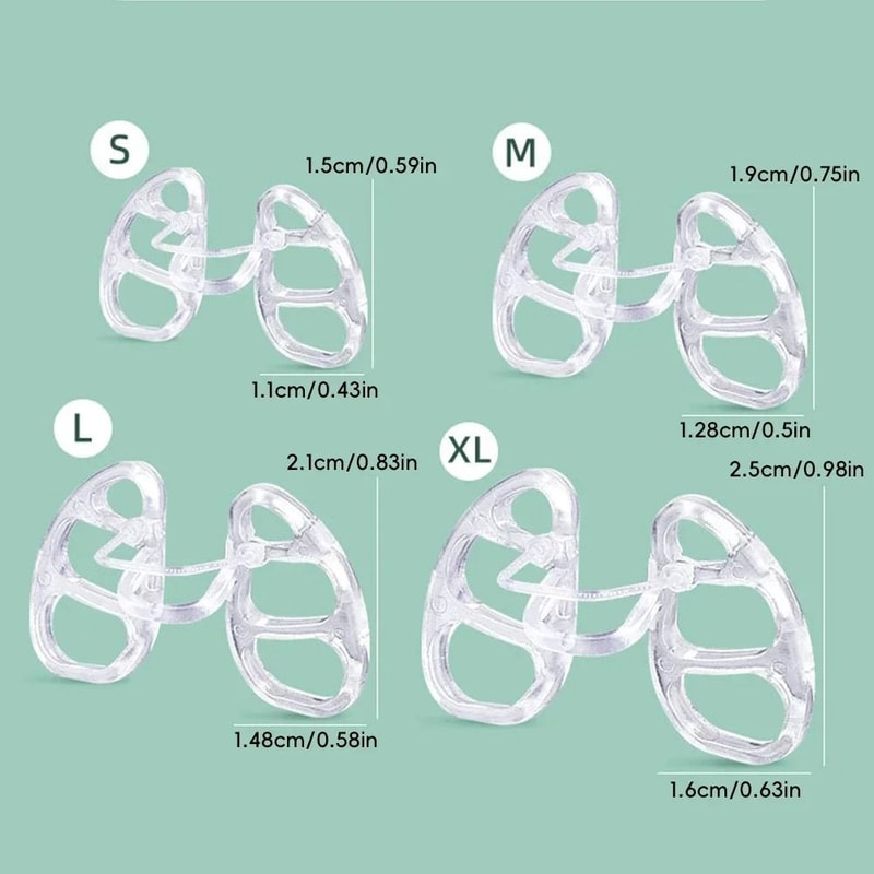 Anti Snore Nasal Dilator Stop Snoring TPE Nose Clip Easy Breath Sleeping Aid 3