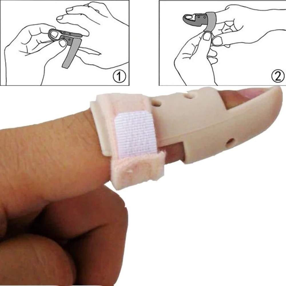 Finger Splint Adjustable Finger Mallet Support Protector For Finger Pain Joint Protection 5