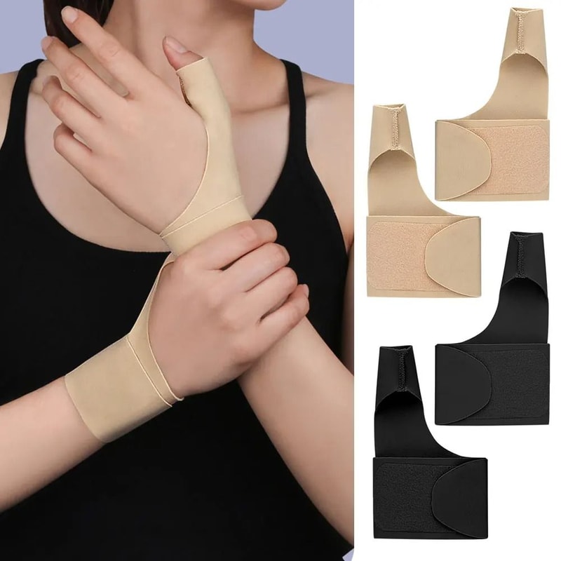 Adjustable Thumb And Wrist Support Bandage For Stabilizing Hand Movement 5