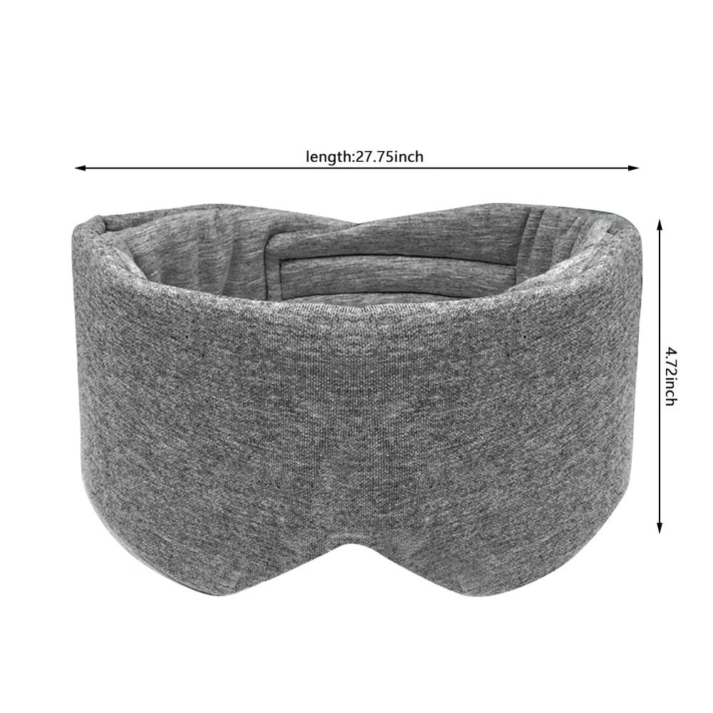 Soft Crystal Velvet Sleeping Mask For Light Blocking And Comfortable Rest 2