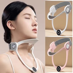 adjustable neck stretcher for cervical traction and posture support