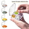 Portable Pill Storage Box With 4 Or 6 Grid Compartments For Travel And Daily Use 5