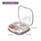 Portable Pill Storage Box With 4 Or 6 Grid Compartments For Travel And Daily Use 7