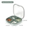Portable Pill Storage Box With 4 Or 6 Grid Compartments For Travel And Daily Use 8