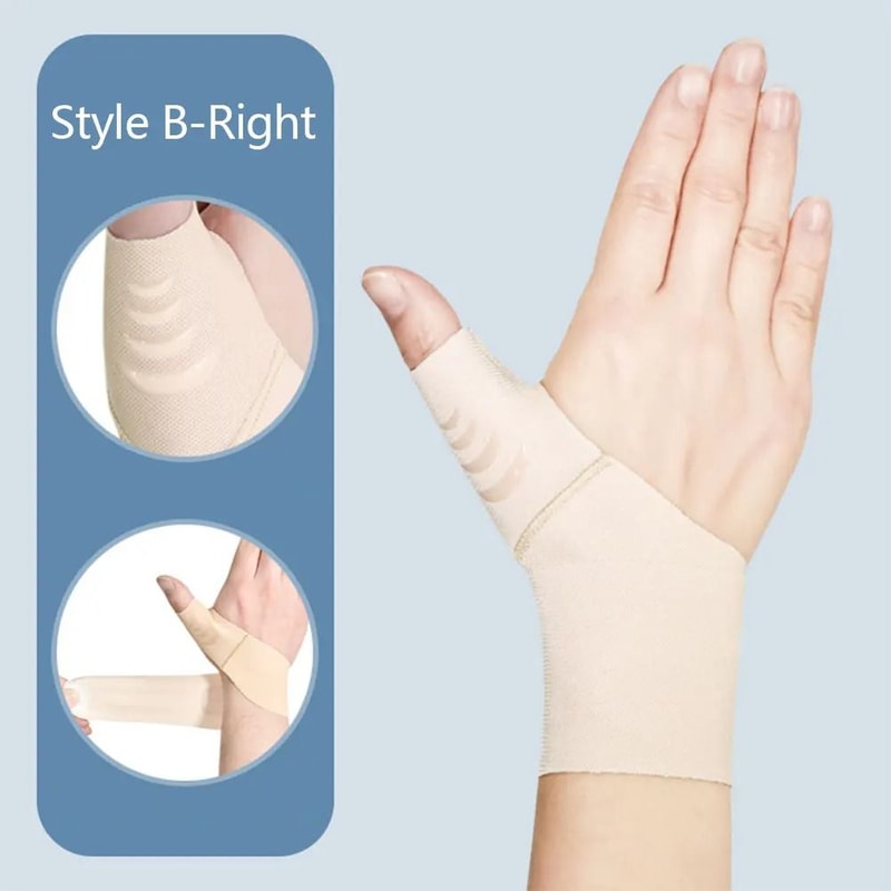 Breathable Wrist And Thumb Support Brace For Compression And Joint Stability 10