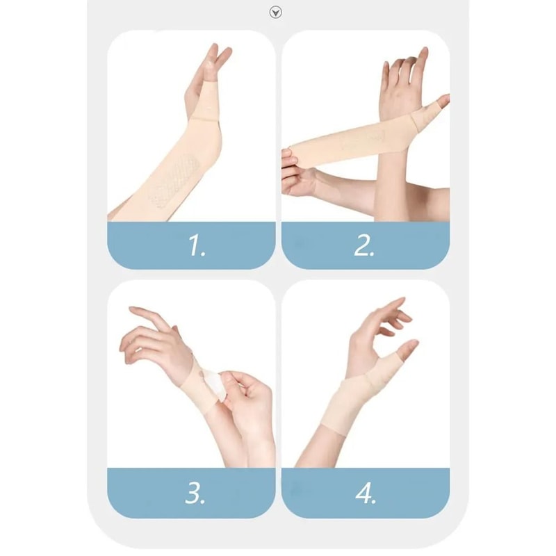 Breathable Wrist And Thumb Support Brace For Compression And Joint Stability 3