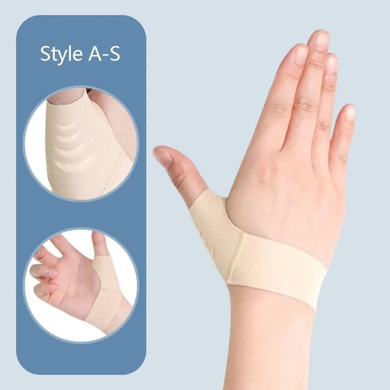 Breathable Wrist And Thumb Support Brace For Compression And Joint Stability 6