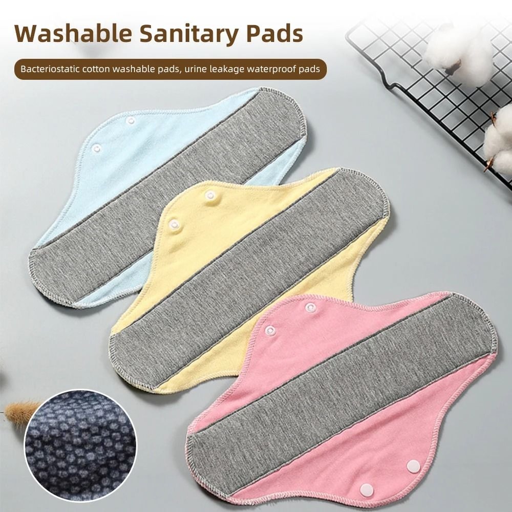 Reusable Organic Graphene Menstrual Pad With Leakproof Washable Design 3