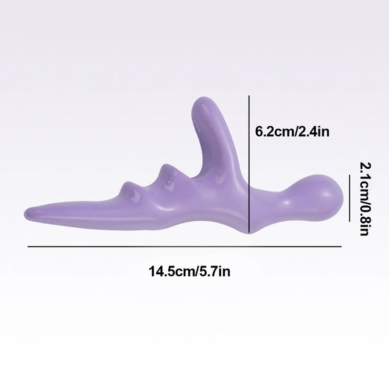 Handheld T Shaped Acupoint Massager For Deep Tissue Pressure And Full Body Relief 5