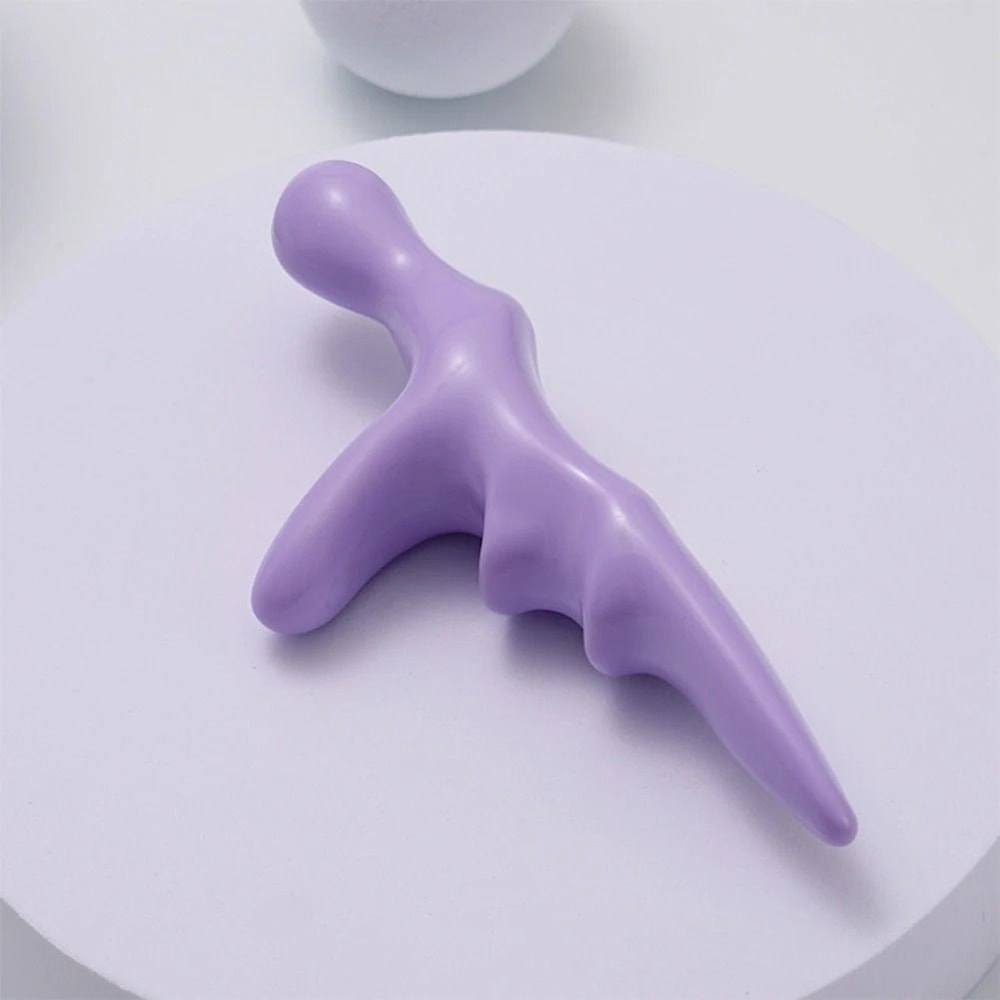 Handheld T Shaped Acupoint Massager For Deep Tissue Pressure And Full Body Relief 6