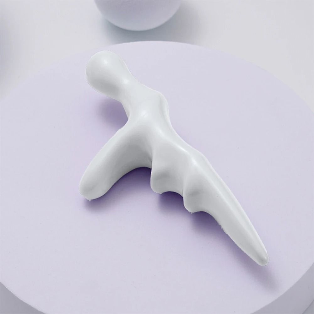 Handheld T Shaped Acupoint Massager For Deep Tissue Pressure And Full Body Relief 7