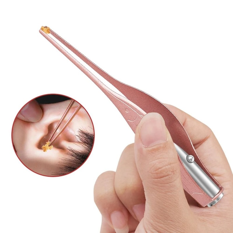 LED Light Ear Wax Remover Spoon For Gentle Kids Ear Care 3