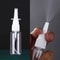 Refillable Plastic Nasal Spray Bottle Set With Pump Mist Nozzle 2
