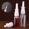 Refillable Plastic Nasal Spray Bottle Set With Pump Mist Nozzle 3