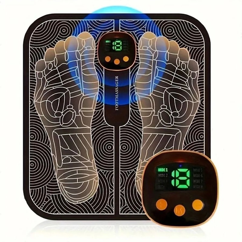 EMS Foot Massager With LCD Screen For Muscle Relaxation And Leg Circulation Support 6