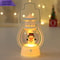 Portable LED Christmas Lantern With Santa Claus Design For Festive Holiday Decor 9