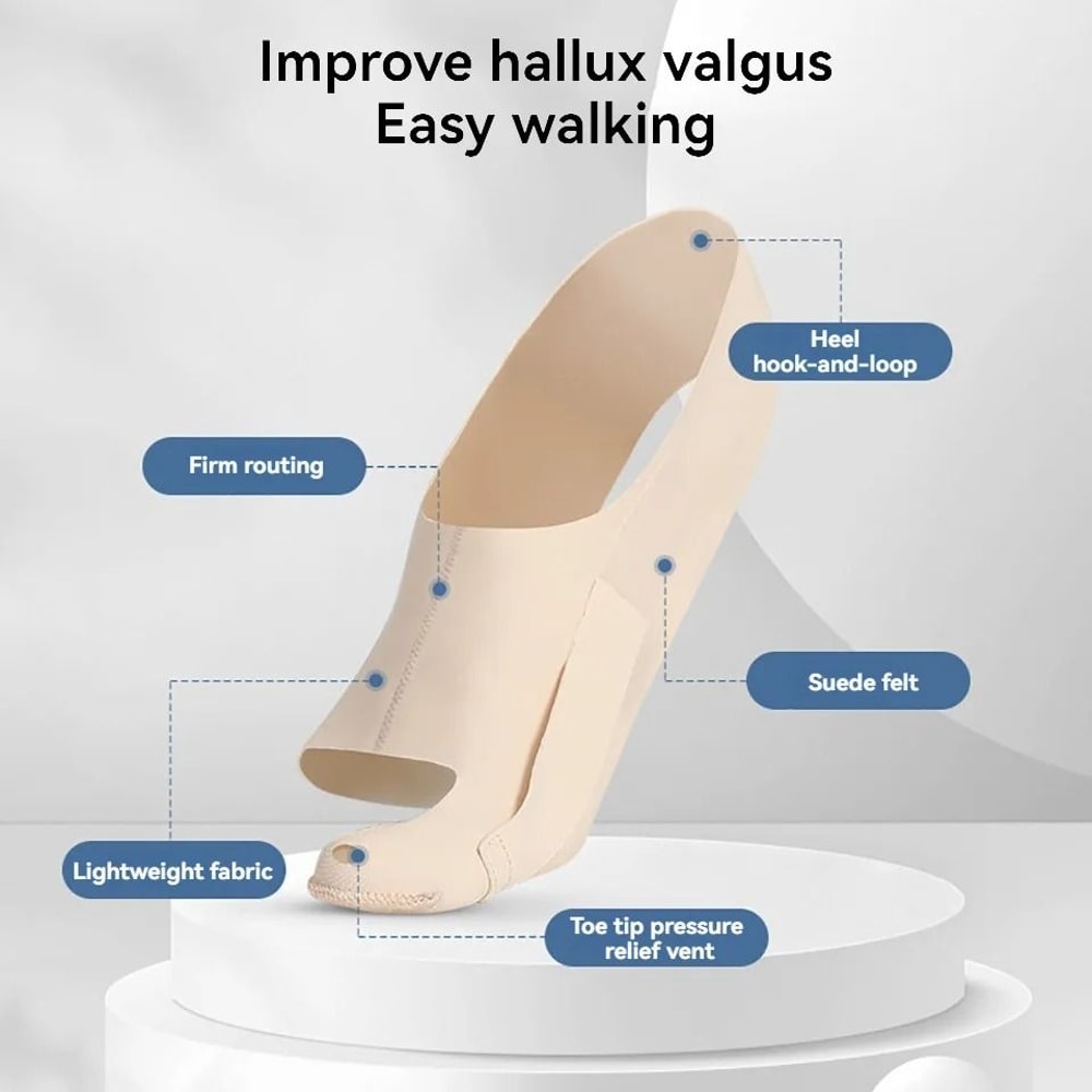 Adjustable Toe Valgus Corrector Brace For Big Toe Alignment And Foot Support 2