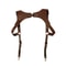 Mens Brown PU Leather Knight Suspenders For Costumes Parties And Fashion Styling 6