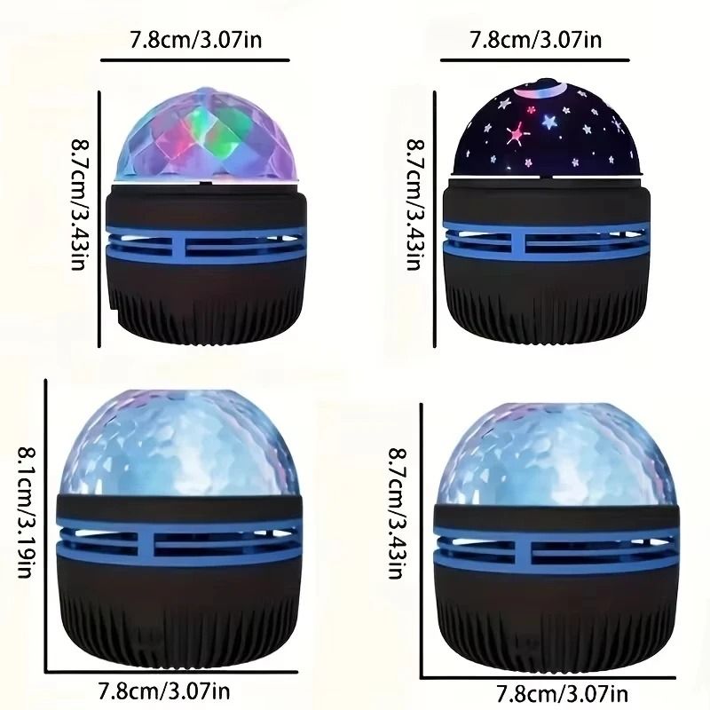 Star And Galaxy Projector Night Light With Ocean Wave Effects And 7 Color Patterns 5
