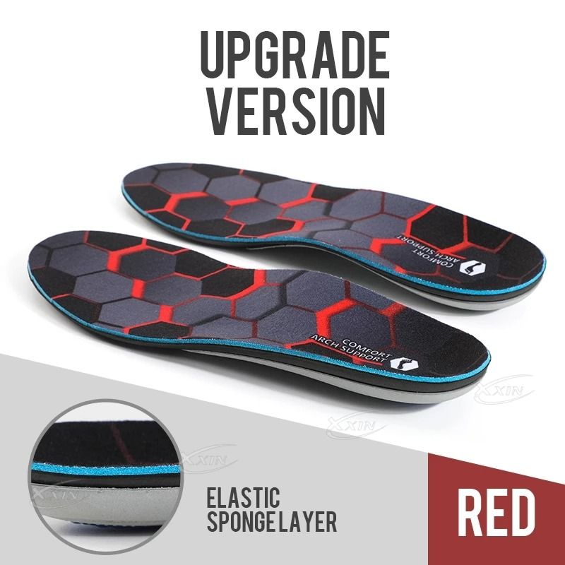 Lightweight EVA Arch Support Insoles For Running And Sports Shoes 12