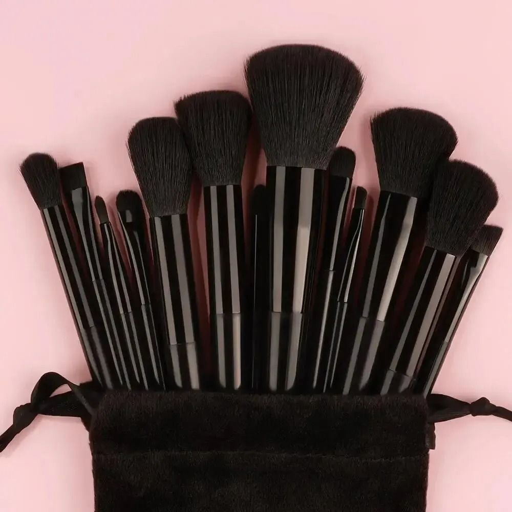 Professional Soft Fluffy Makeup Brush Set For Foundation Eyeshadow And Powder Application 5