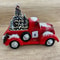 Christmas Resin Red Truck Ornament With Christmas Tree Home Decor 6