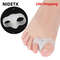 Silicone Two Hole Toe Separator Gel Foot Protector For Bunion Support 0