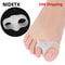 Silicone Two Hole Toe Separator Gel Foot Protector For Bunion Support 0