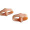 Silicone Two Hole Toe Separator Gel Foot Protector For Bunion Support 12