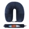 Travel Neck Pillow With Fillable Clothing Pillowcase And Velvet Cover 10