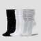 Women Pile Up Socks Fashionable Comfortable Mid Length Socks 3