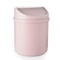Mini Desktop Bin Small Trash Can With Cover For Home Desk And Workspace 8